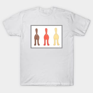 3 Cat Butts #1 T-Shirt